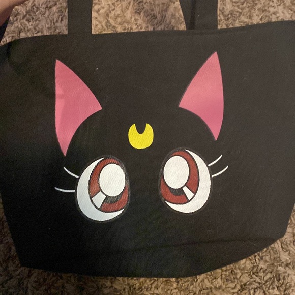 Kerr's Choice Small Tote Luna Bag S-ailor M-oon Lunch Bag Kawaii - Picture 4 of 10